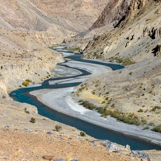 Tsarab River. Ladakh.